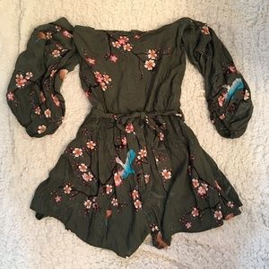 cherry blossom romper
